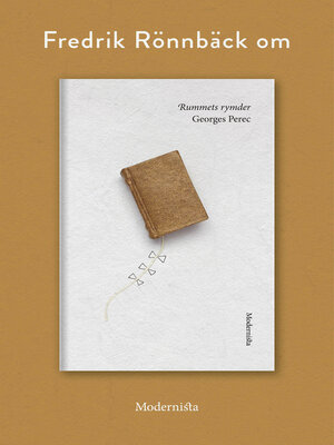 cover image of Om Rummets rymder av Georges Perec